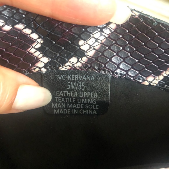 NEW Vince Camuto Western Snake Python Cowboy Heeled Kervana Knee High Boots - Picture 10 of 10